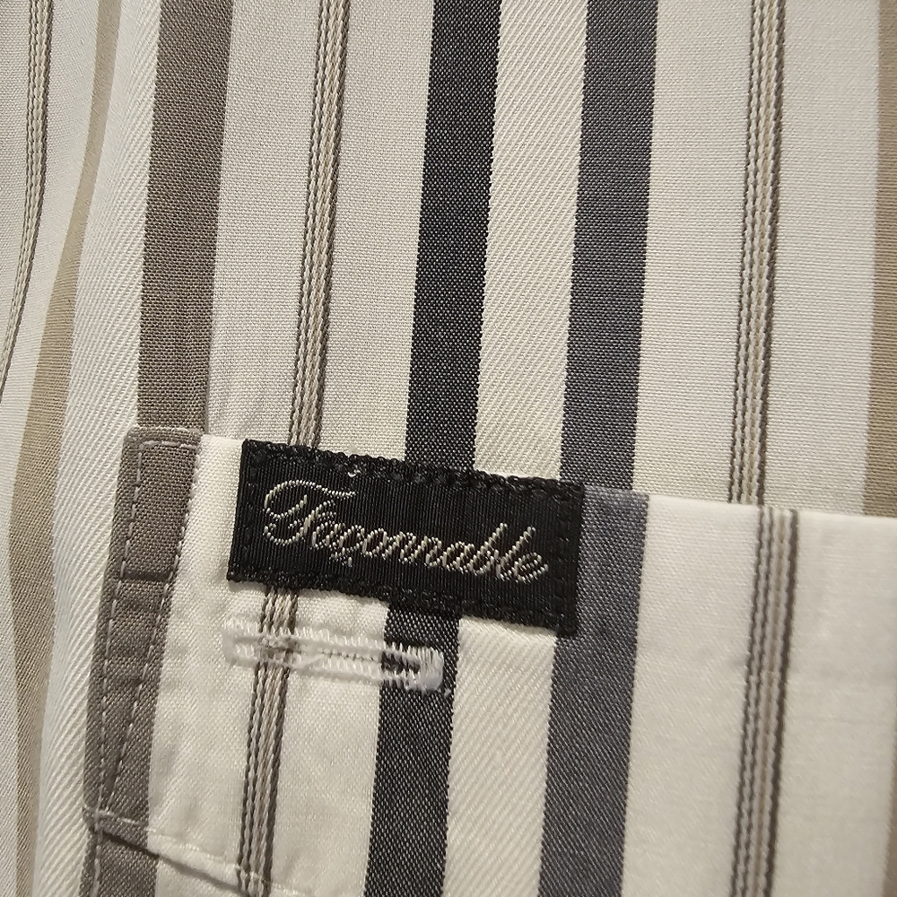 Falconnable Striped Men's Shirt. Size L‎ - Picture 3 of 5